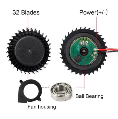 ventilador 5015 turbo 24v - Imagen 4